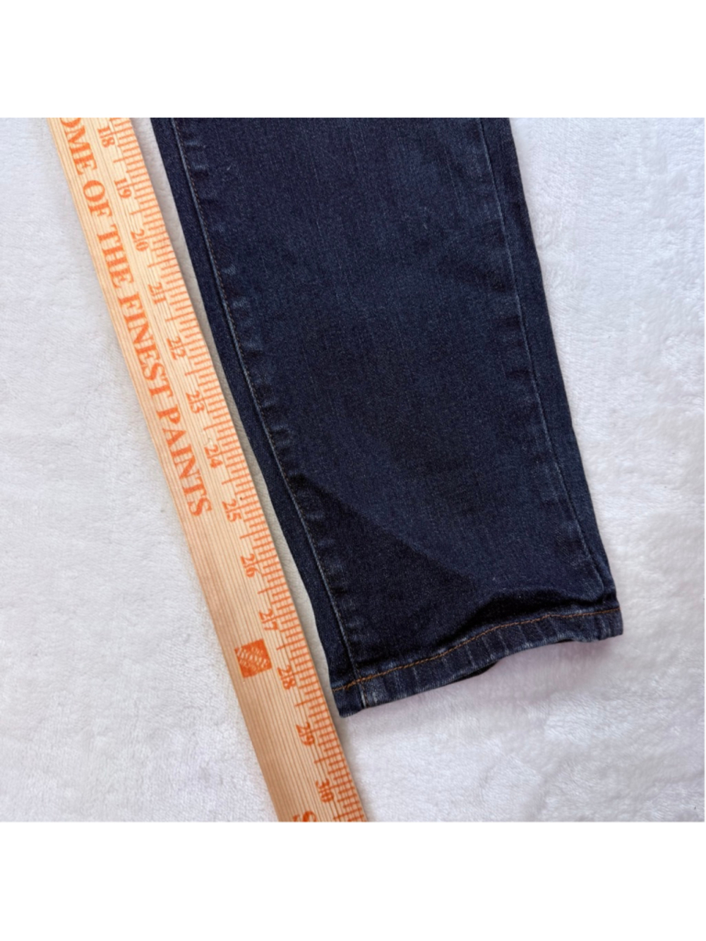 Women's LL Bean Signature Blue Skinny Jeans Size 14 - Picture 14 of 14
